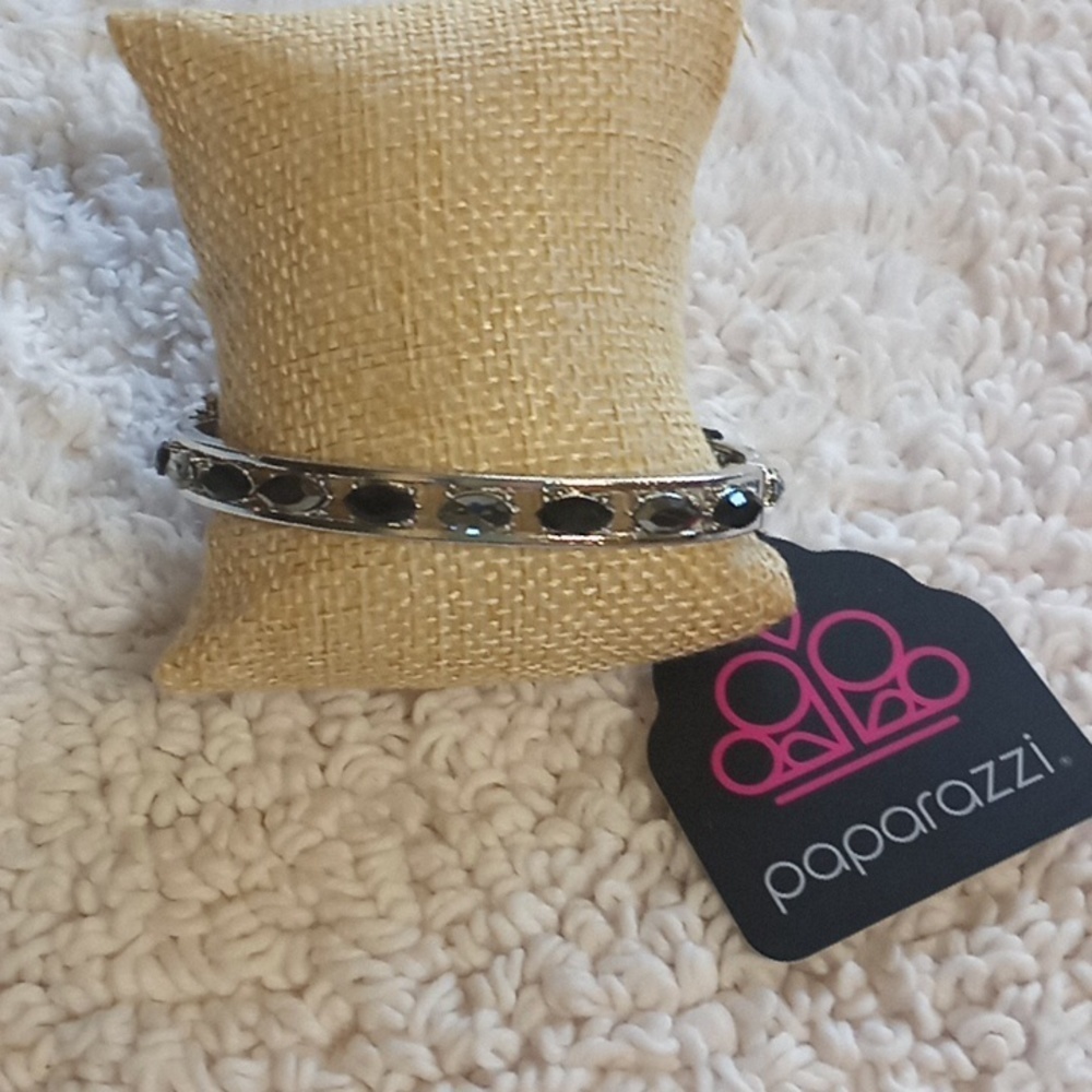 The Gem Game Black Bracelet